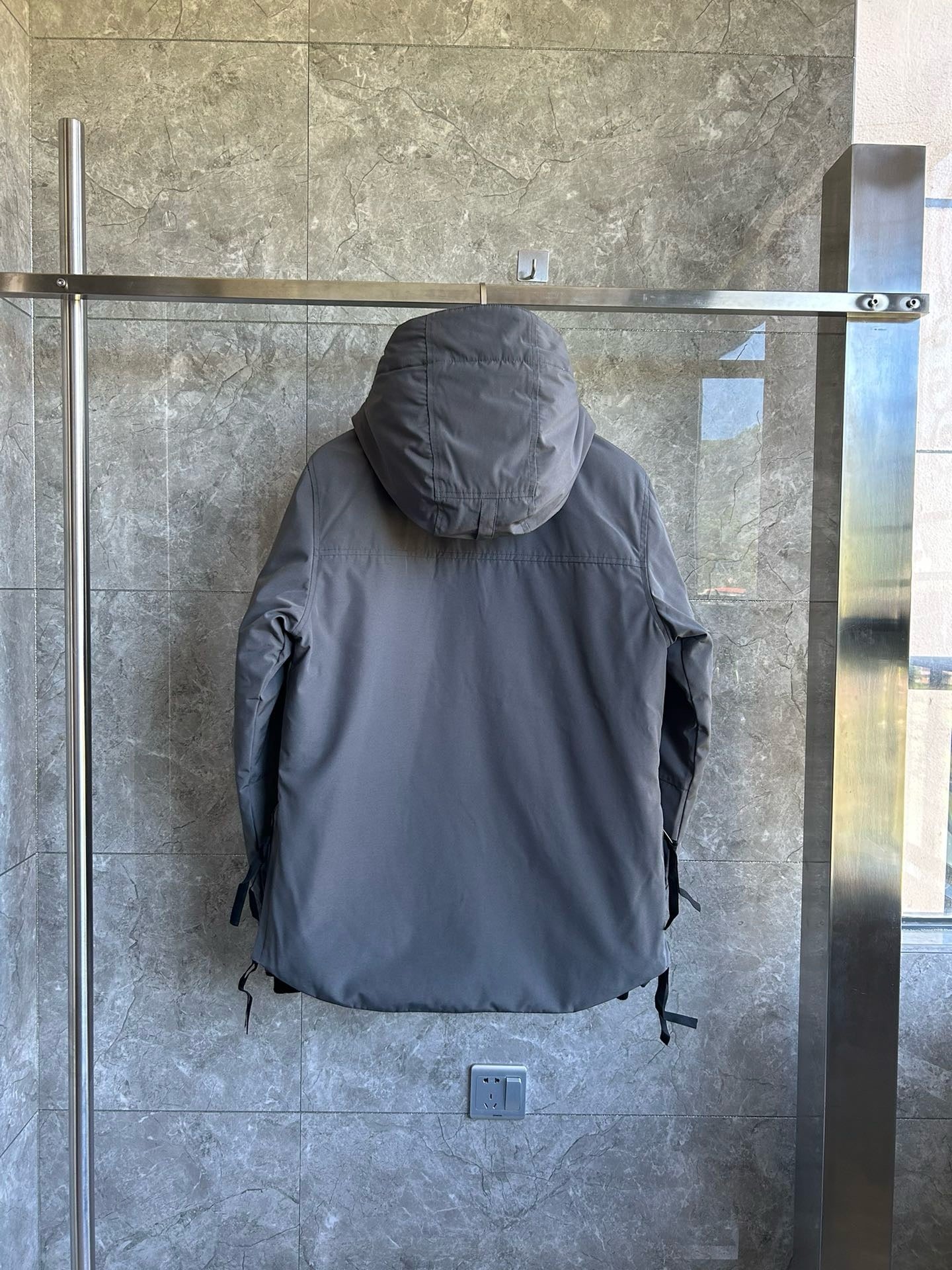 Black,Blue,White and Grey Jacket - FashionHype.xyz