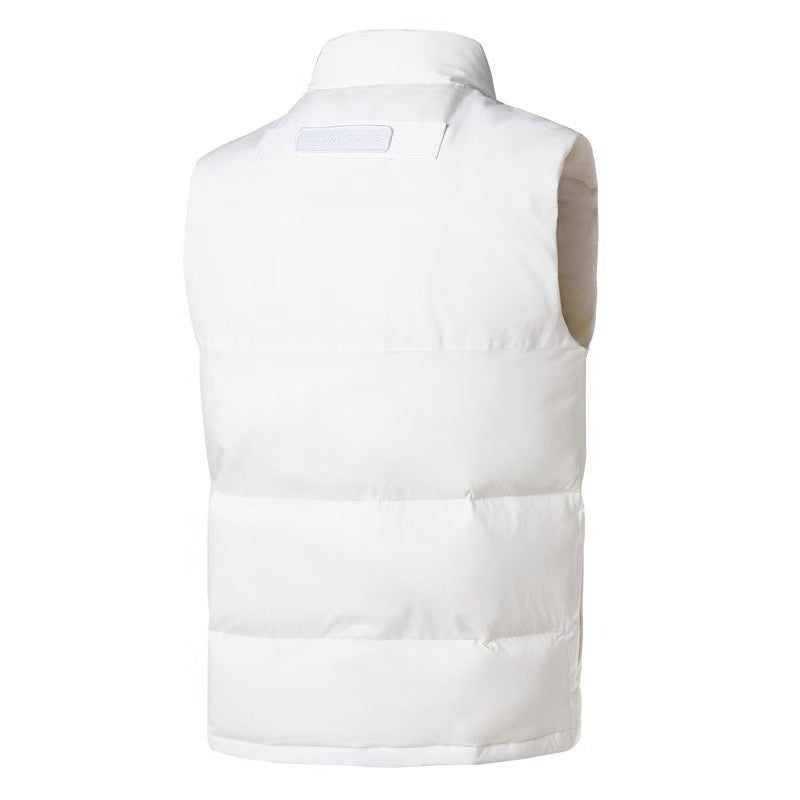 Chaleco blanco y negro