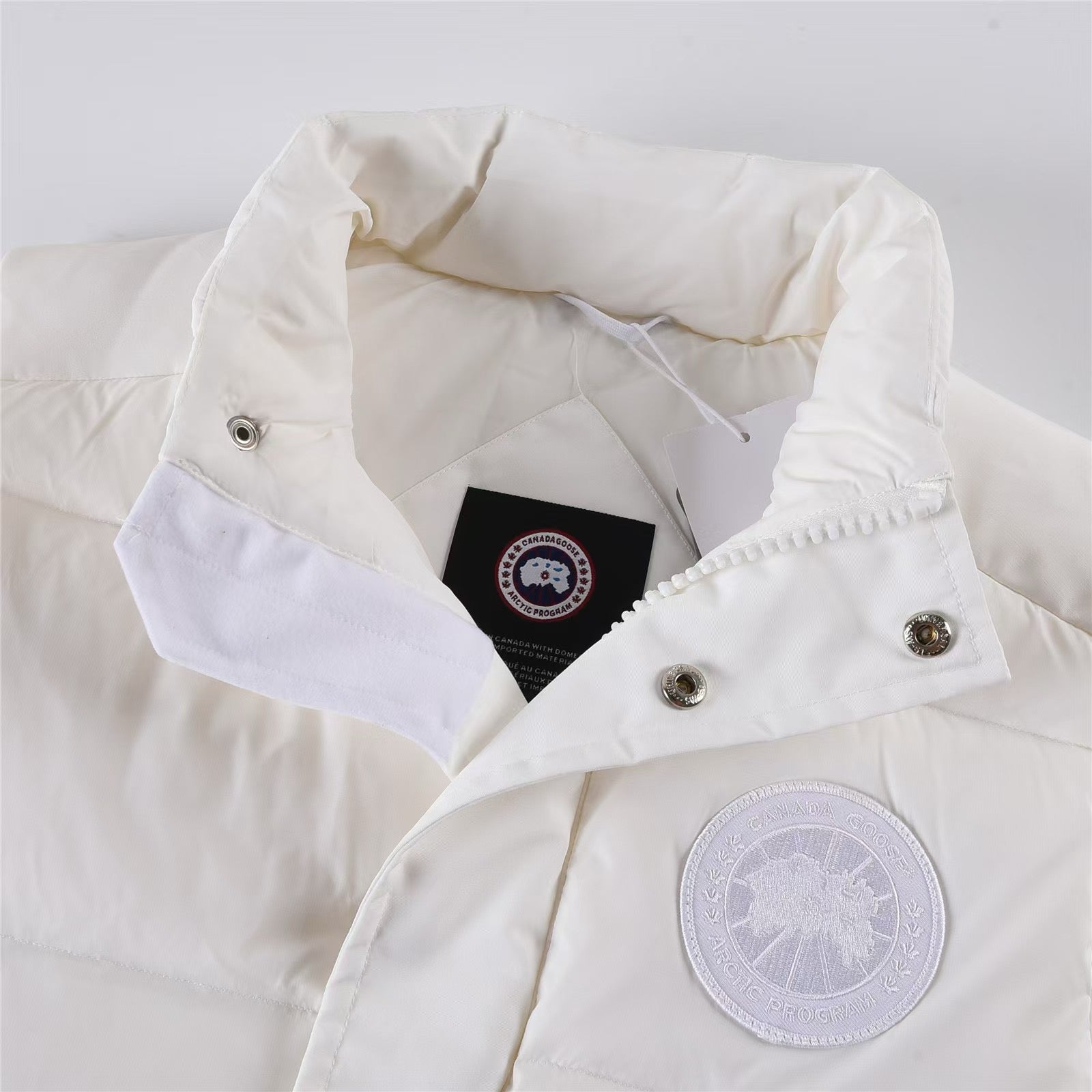 White and Black Vest - FashionHype.xyz