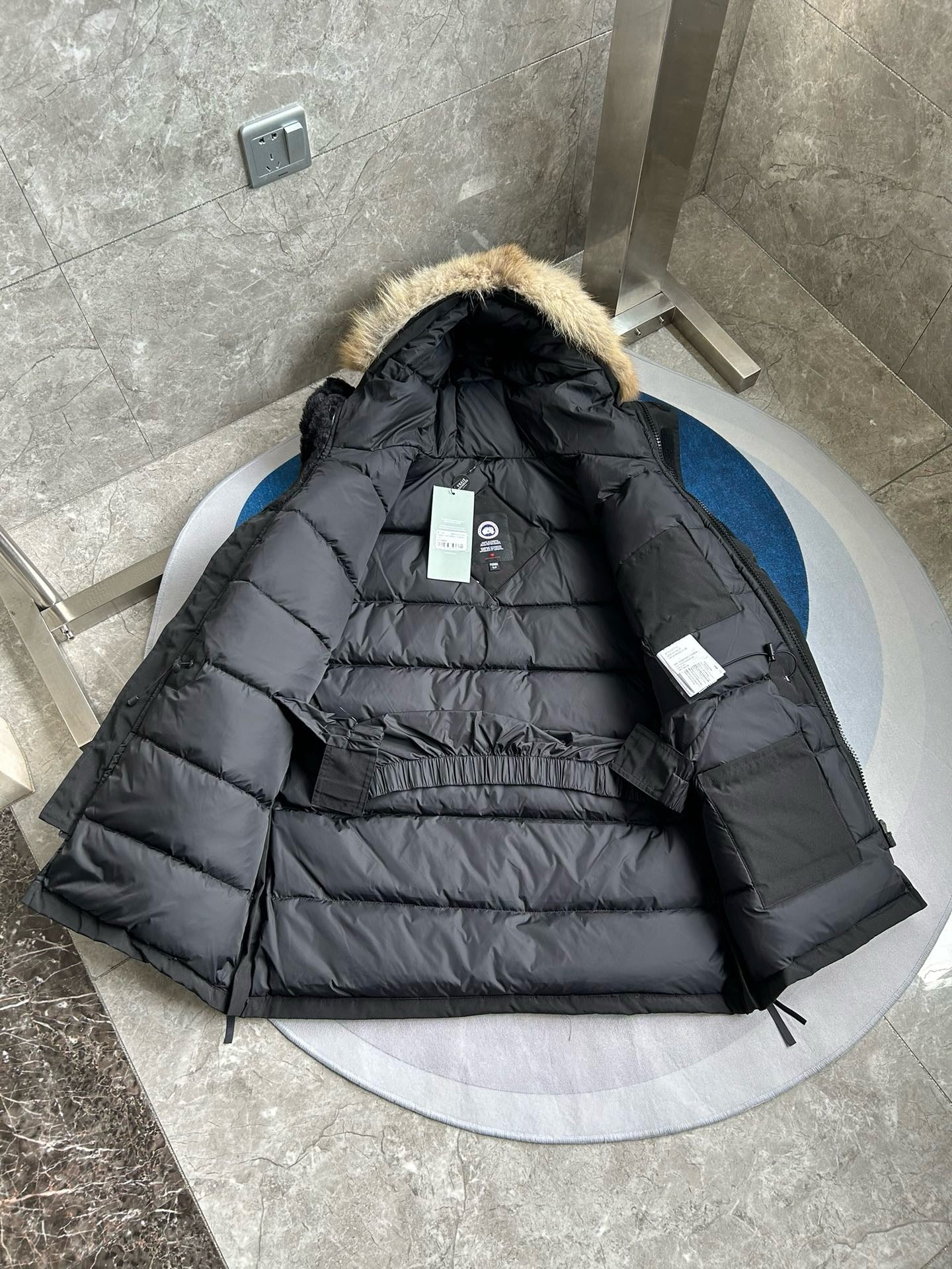 Mehrfarbige Jacke