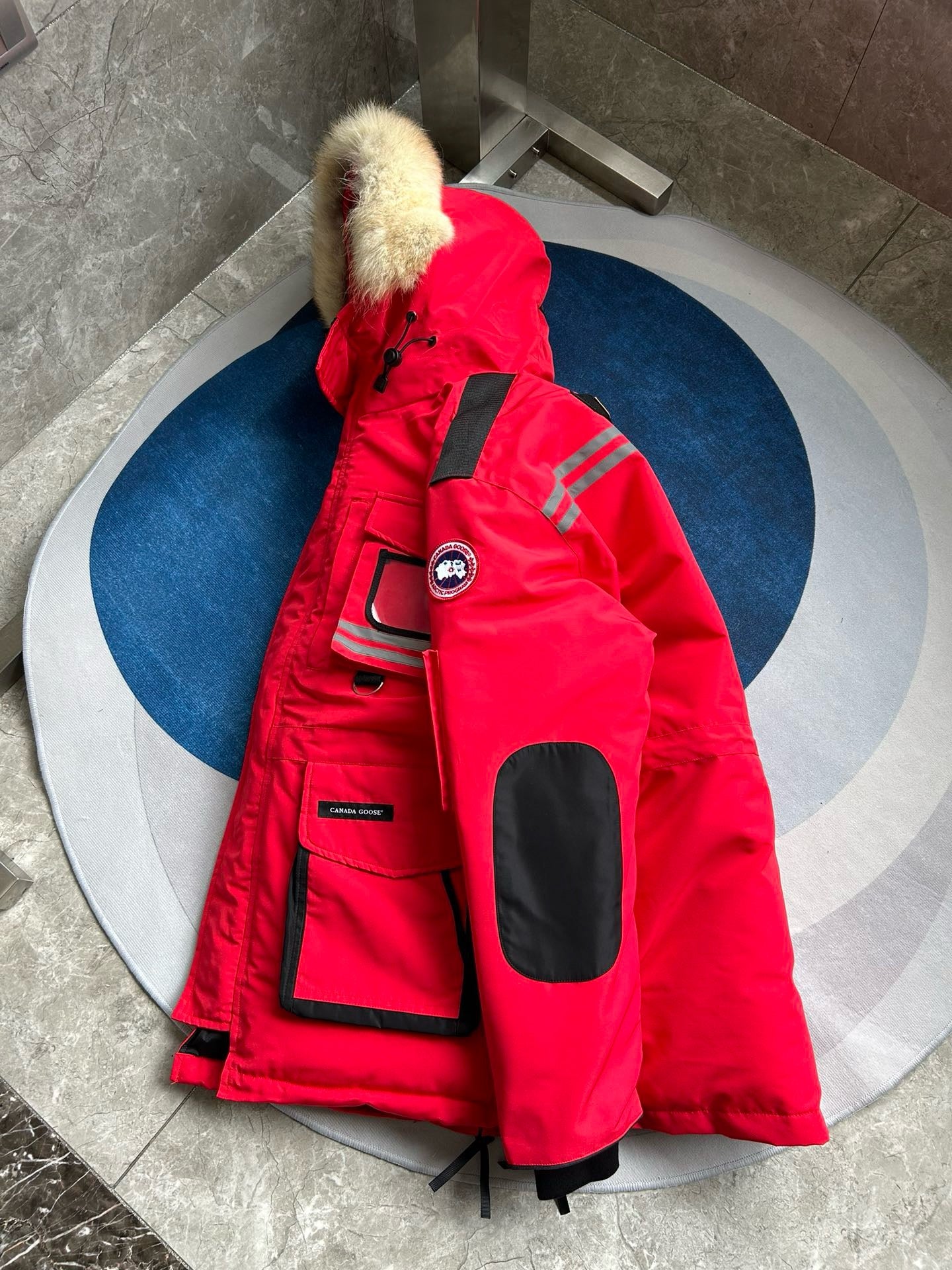 Mehrfarbige Jacke