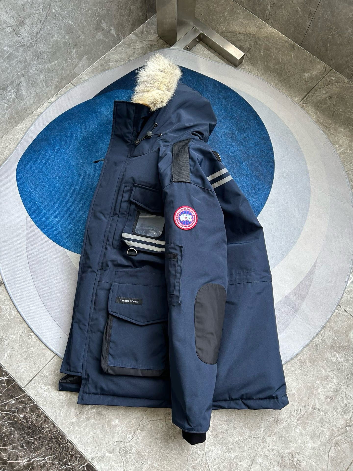 Mehrfarbige Jacke