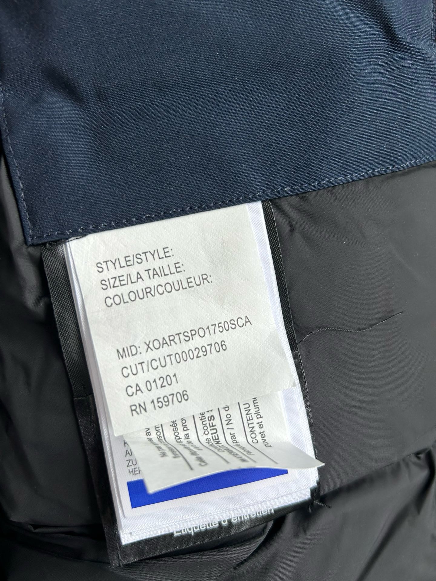 Mehrfarbige Jacke