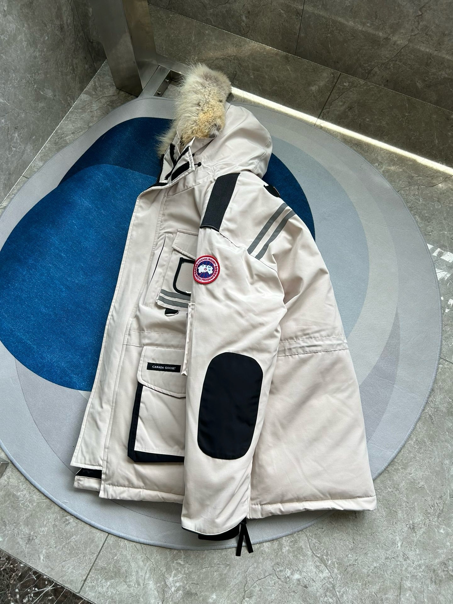 Mehrfarbige Jacke