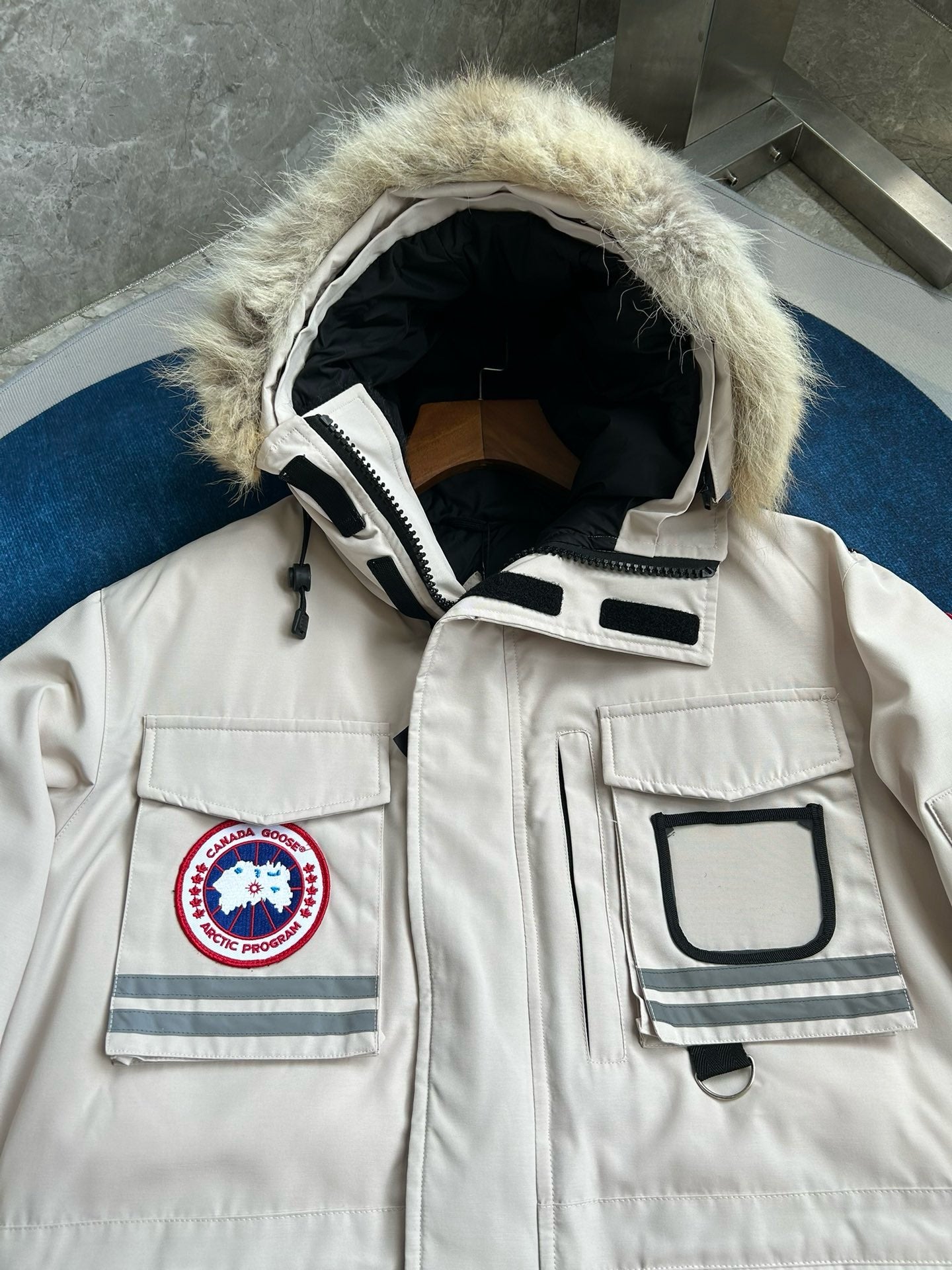 Mehrfarbige Jacke