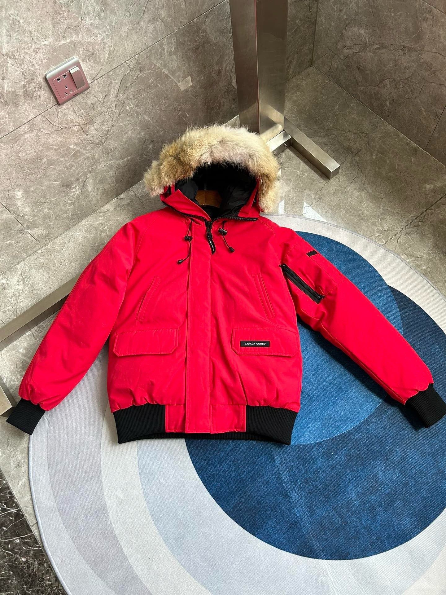 Mehrfarbige Jacke