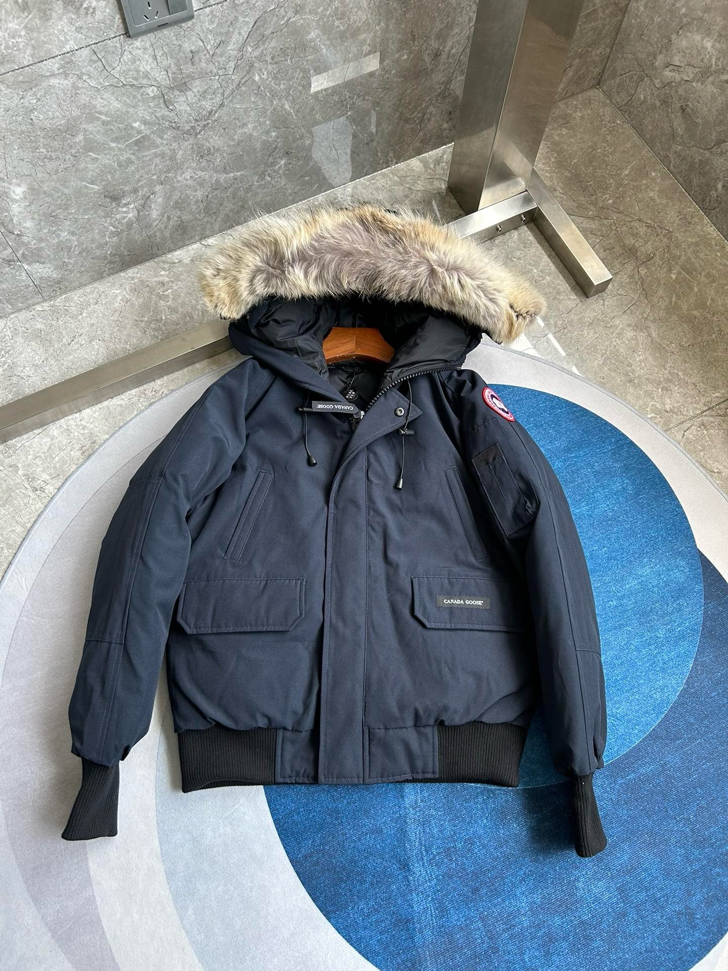 Mehrfarbige Jacke