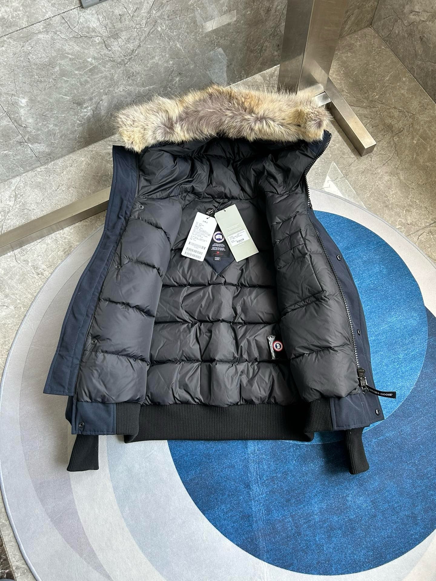 Mehrfarbige Jacke