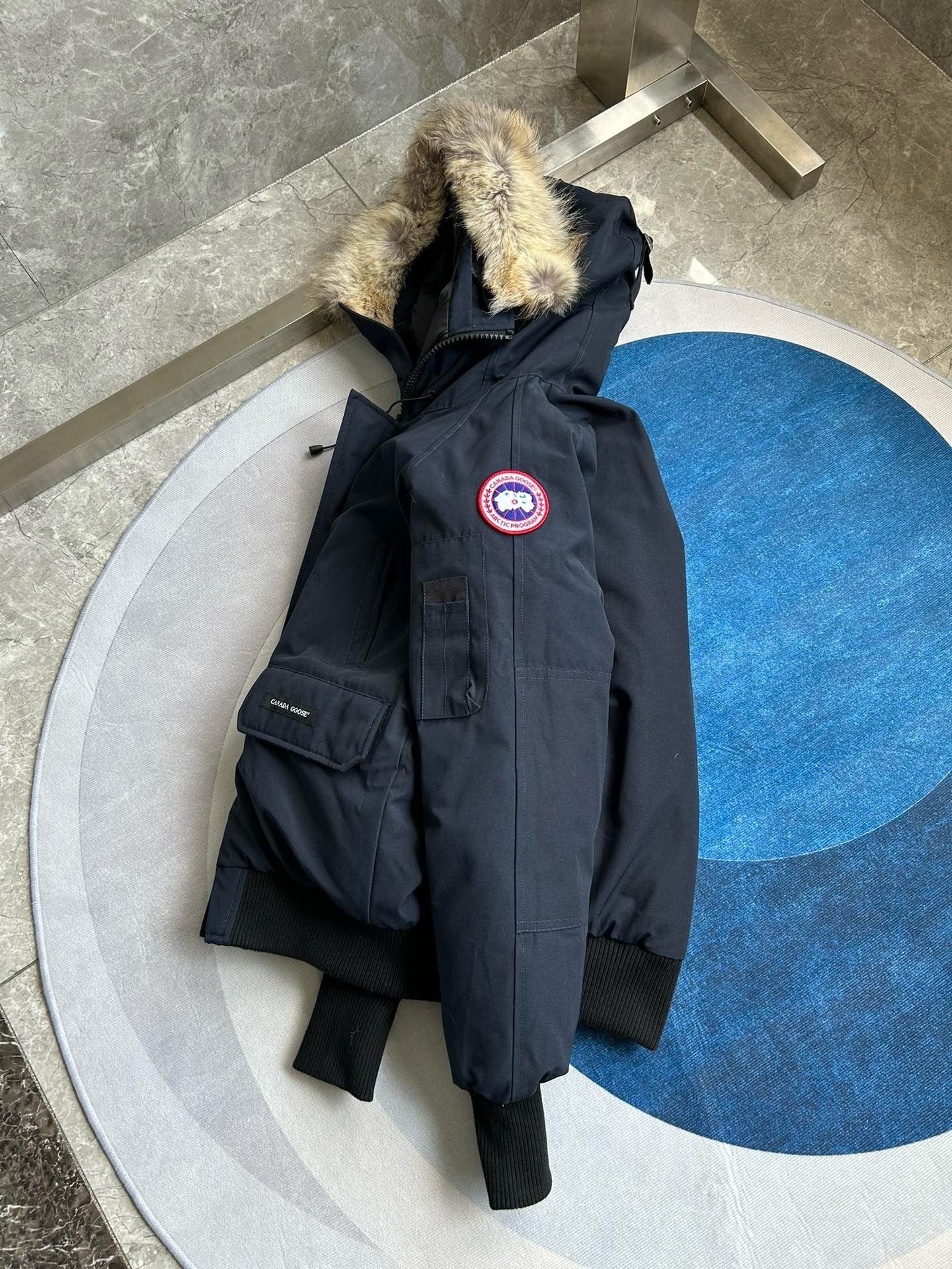 Mehrfarbige Jacke
