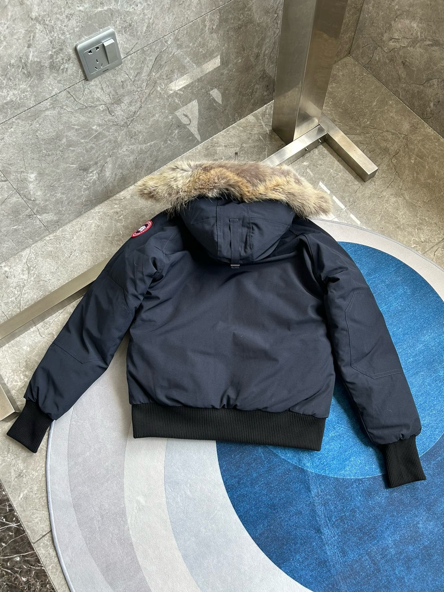 Mehrfarbige Jacke