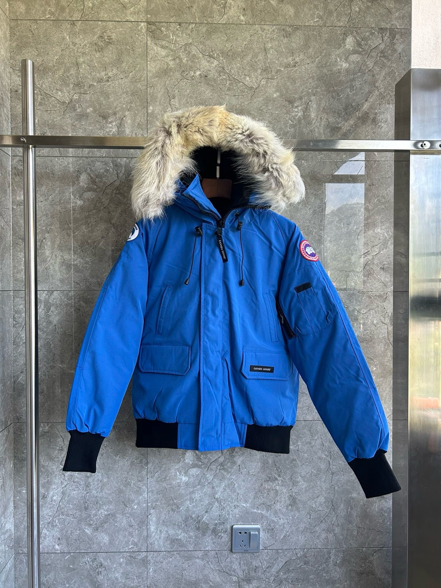 Mehrfarbige Jacke