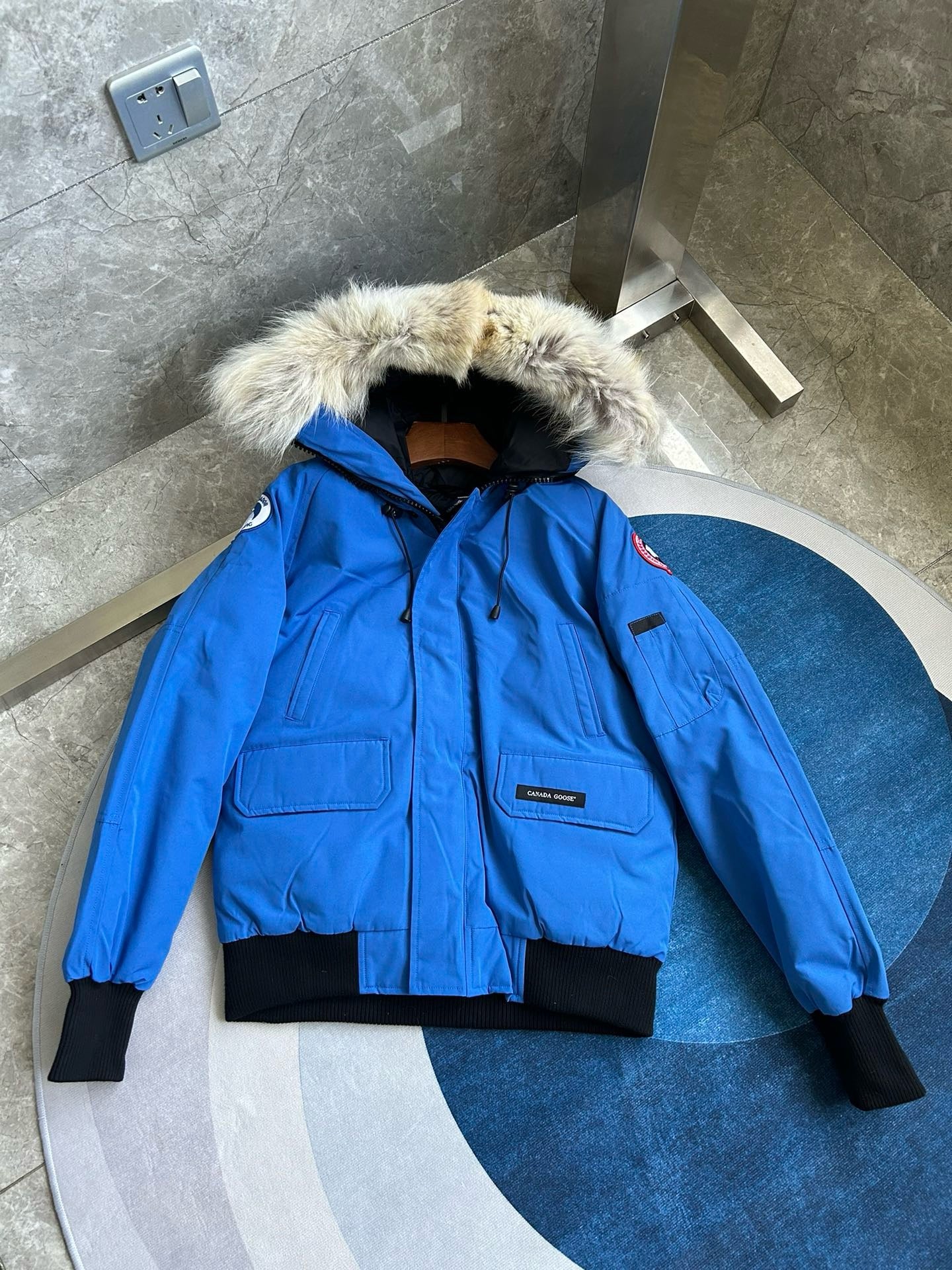 Mehrfarbige Jacke
