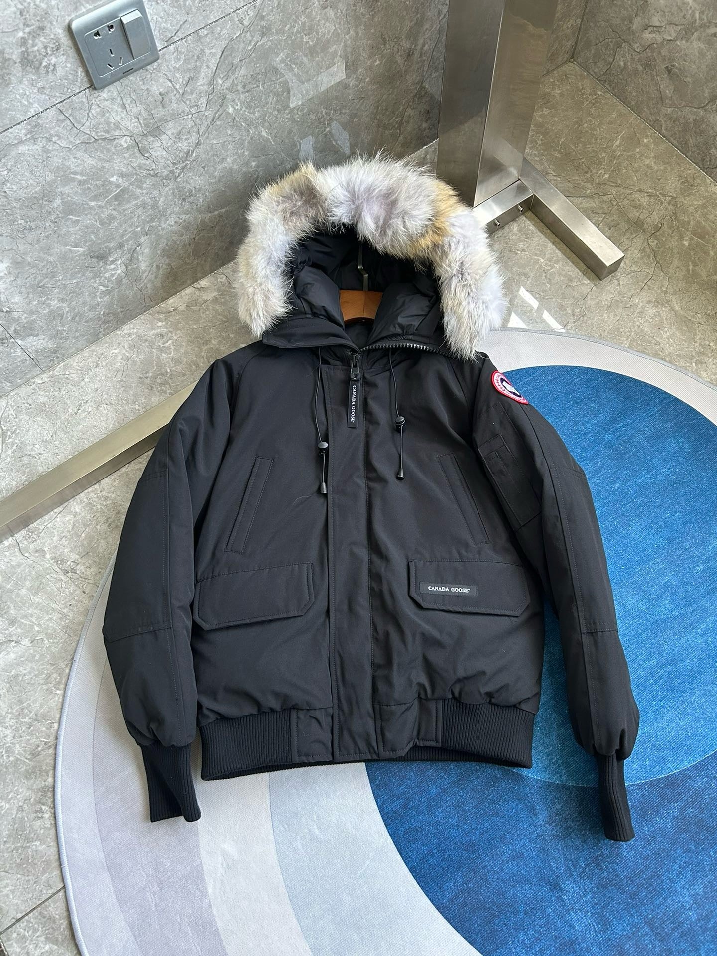 Mehrfarbige Jacke