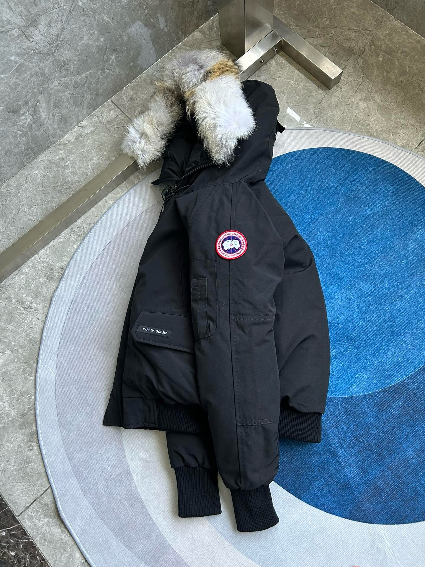 Mehrfarbige Jacke