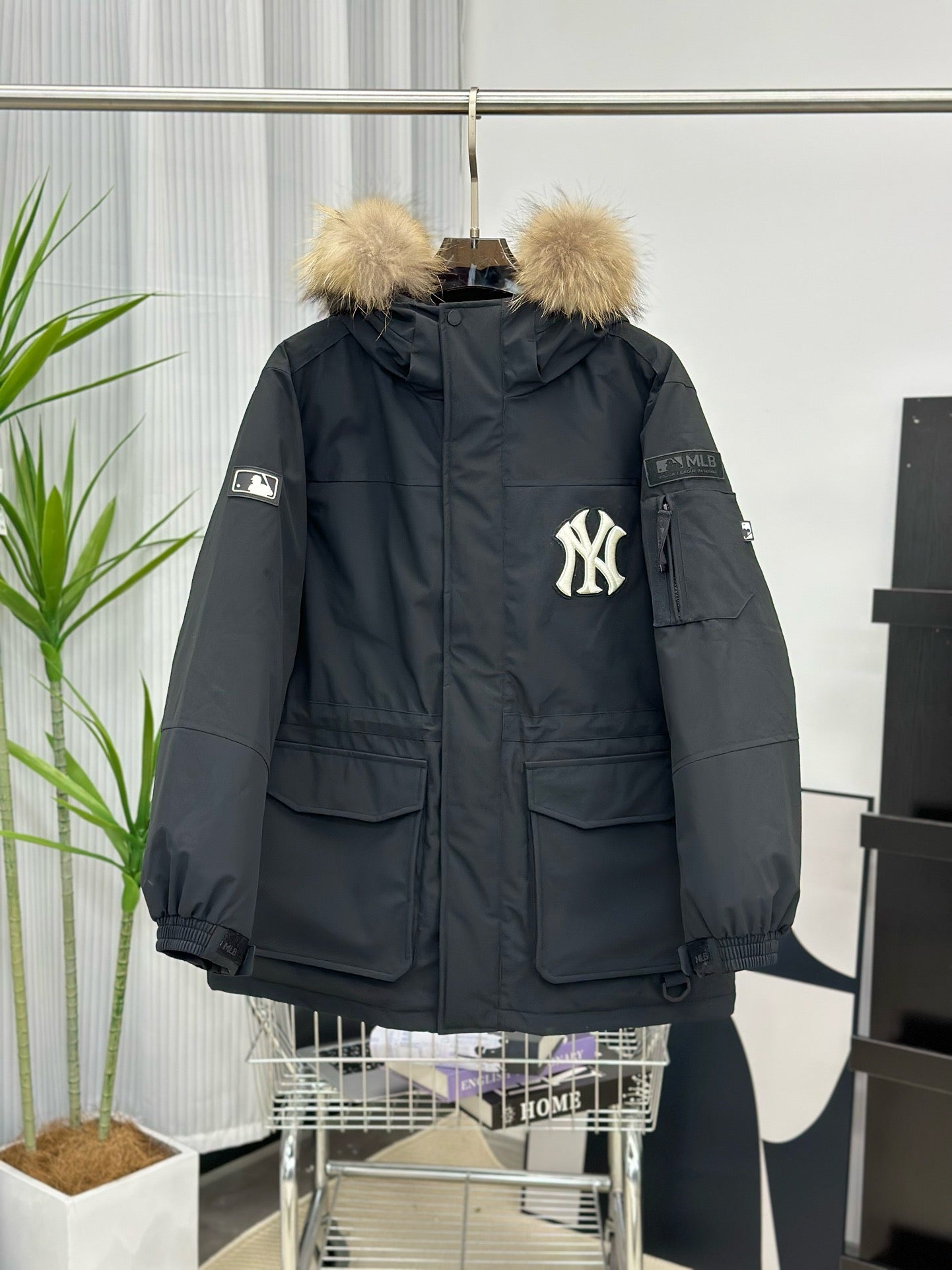 Mehrfarbige Jacke
