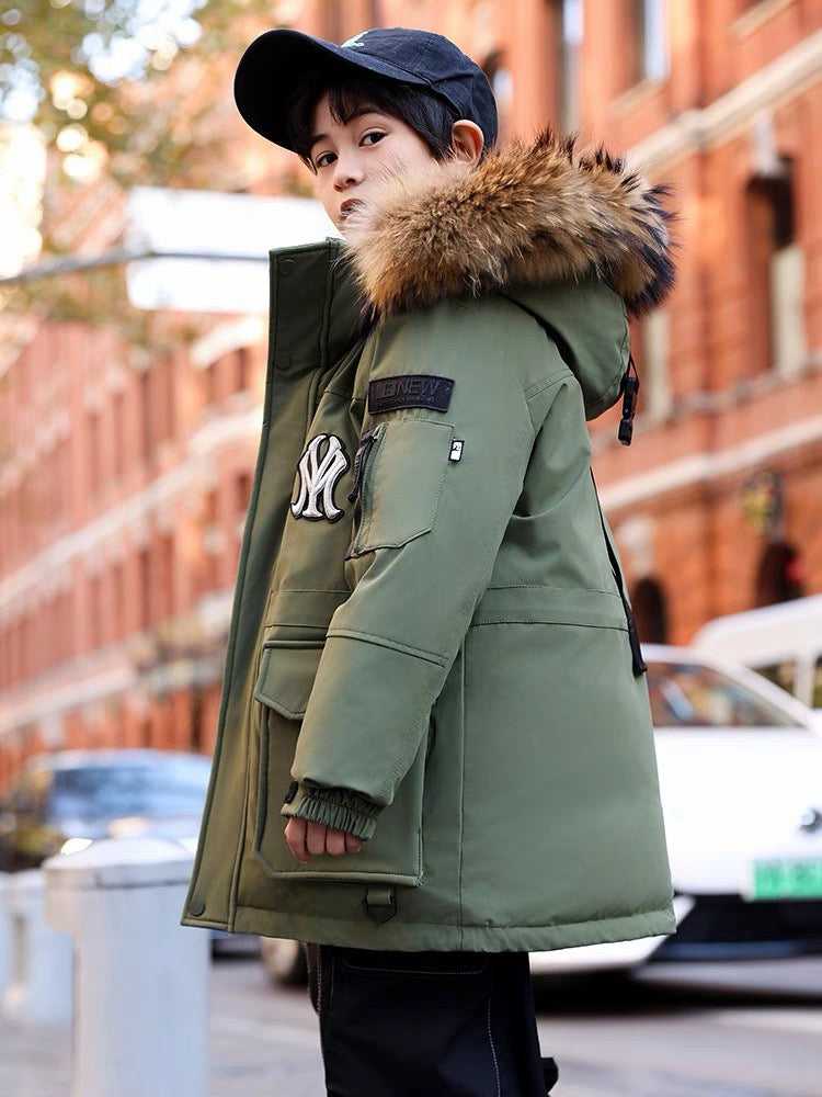 Mehrfarbige Jacke