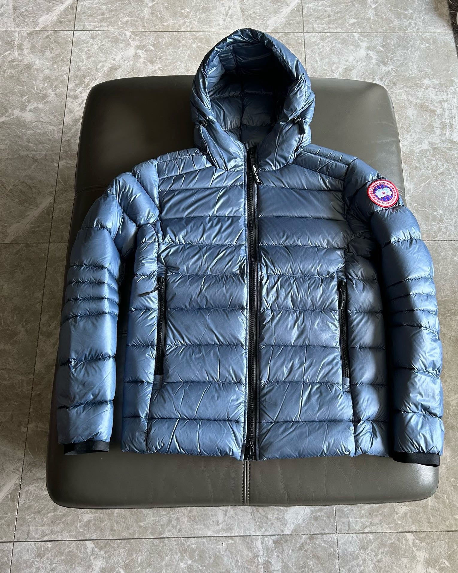 Blue,Green,Black and White Jacket - Size S - FashionHype.xyz