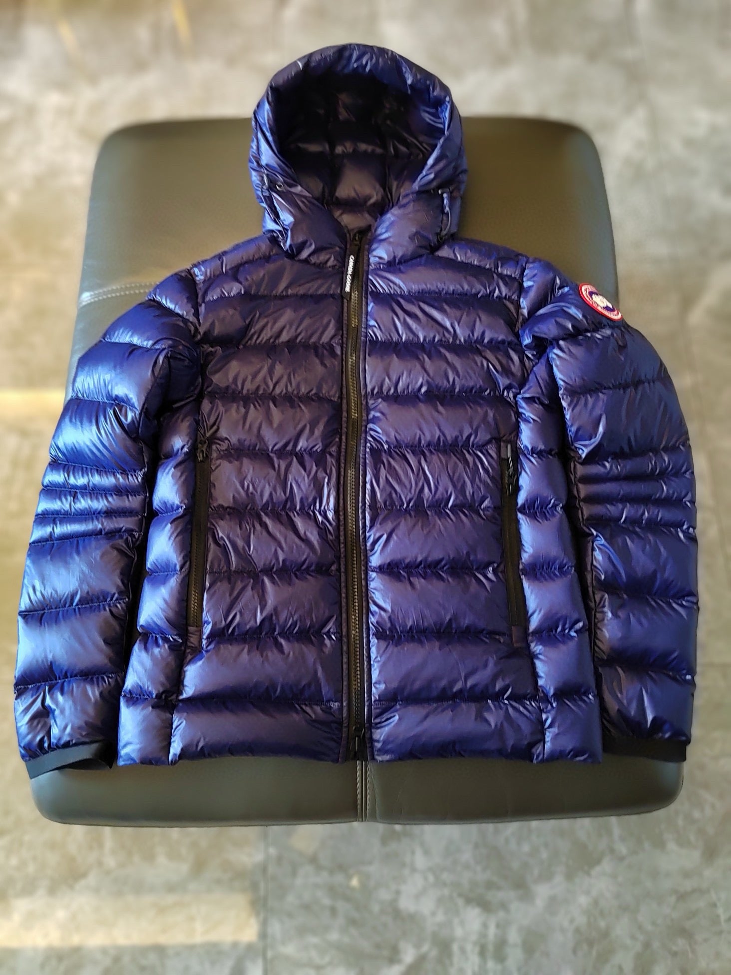 Blue,Green,Black and White Jacket - Size S - FashionHype.xyz