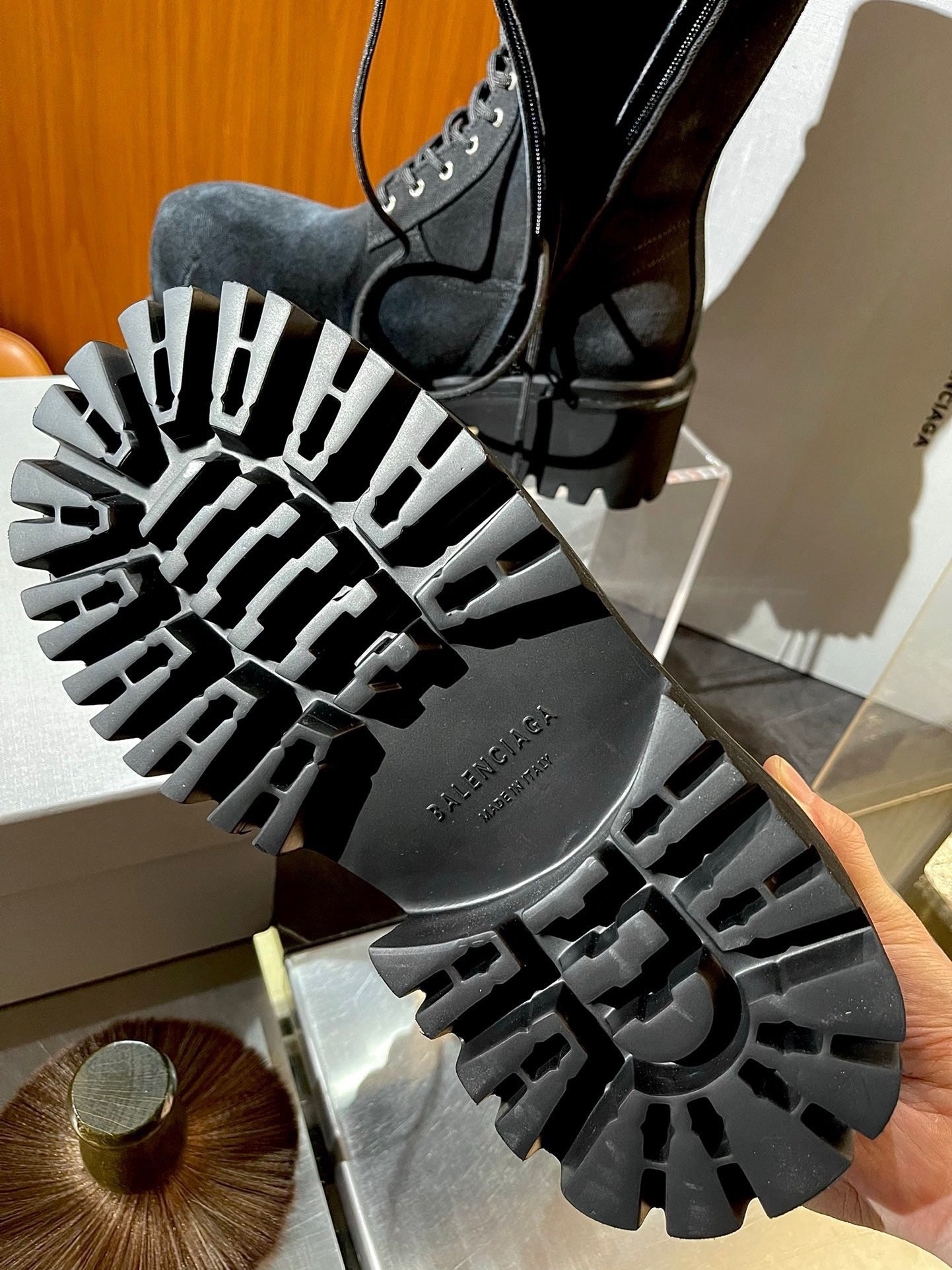 Schwarze Schuhe