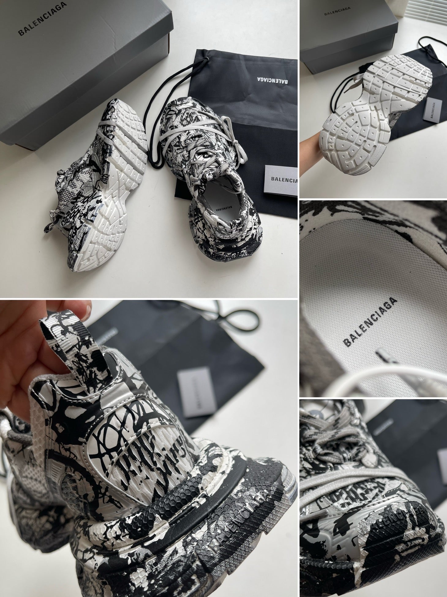 Mehrfarbige Schuhe