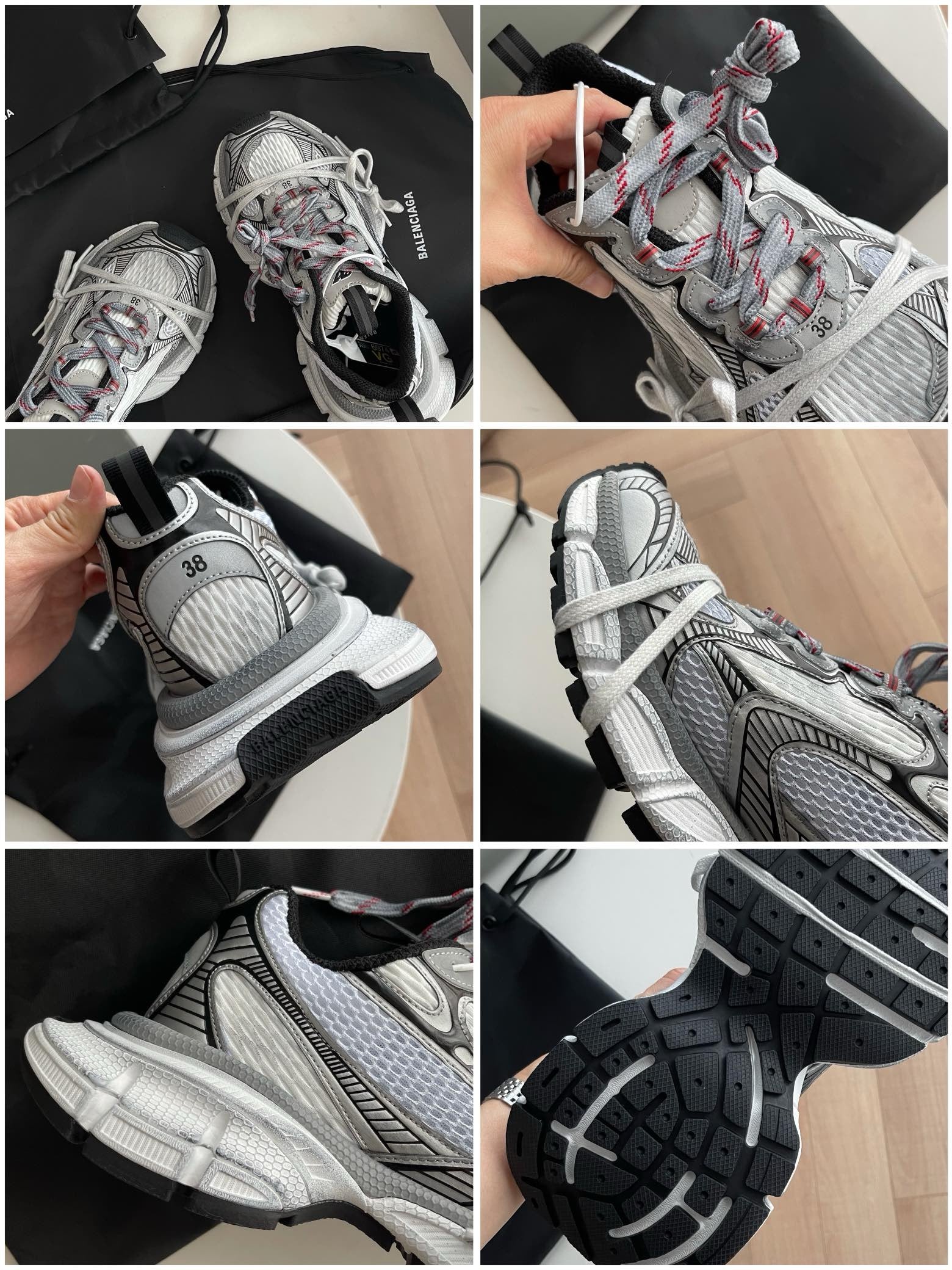 Mehrfarbige Schuhe