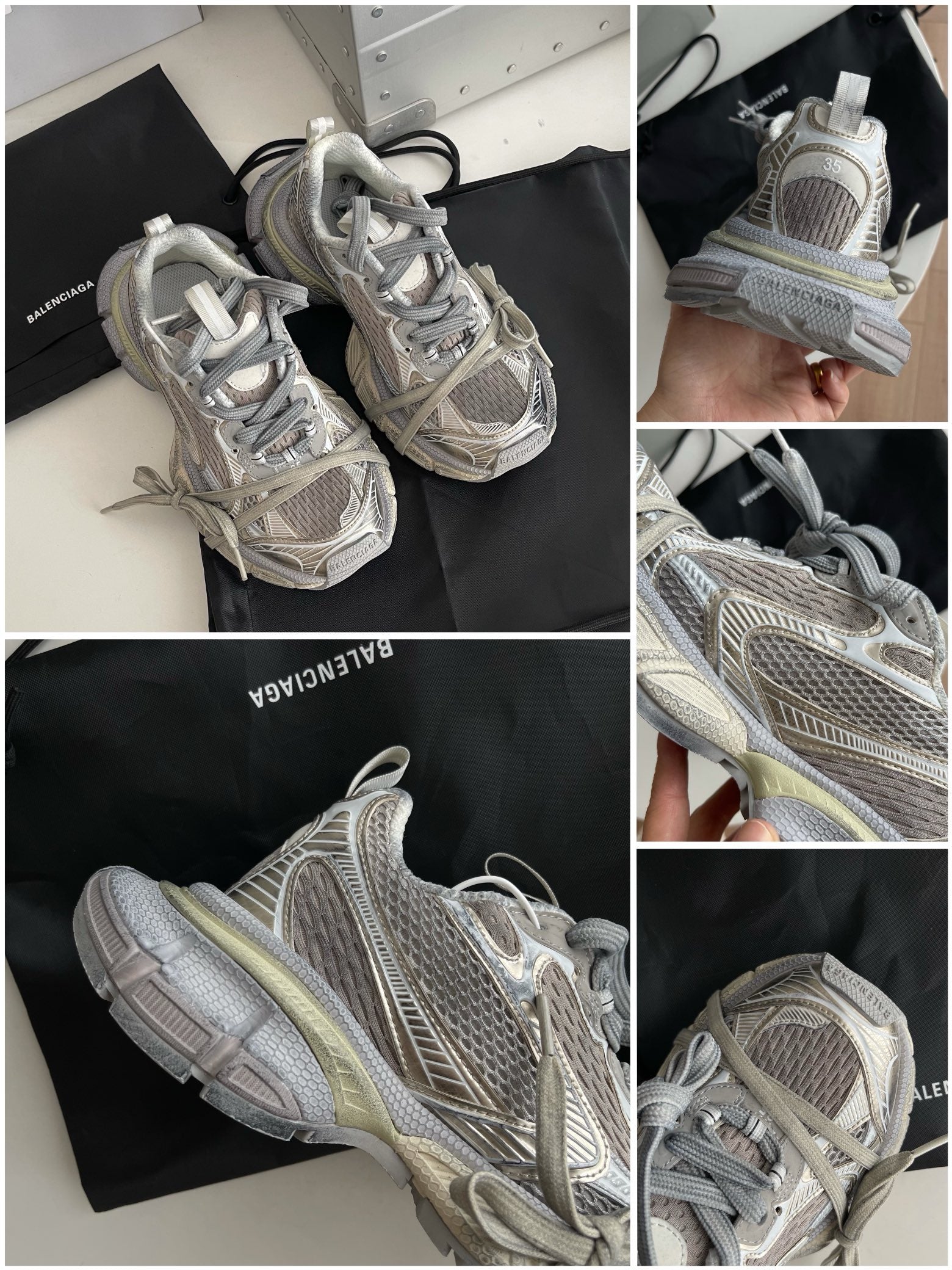 Mehrfarbige Schuhe