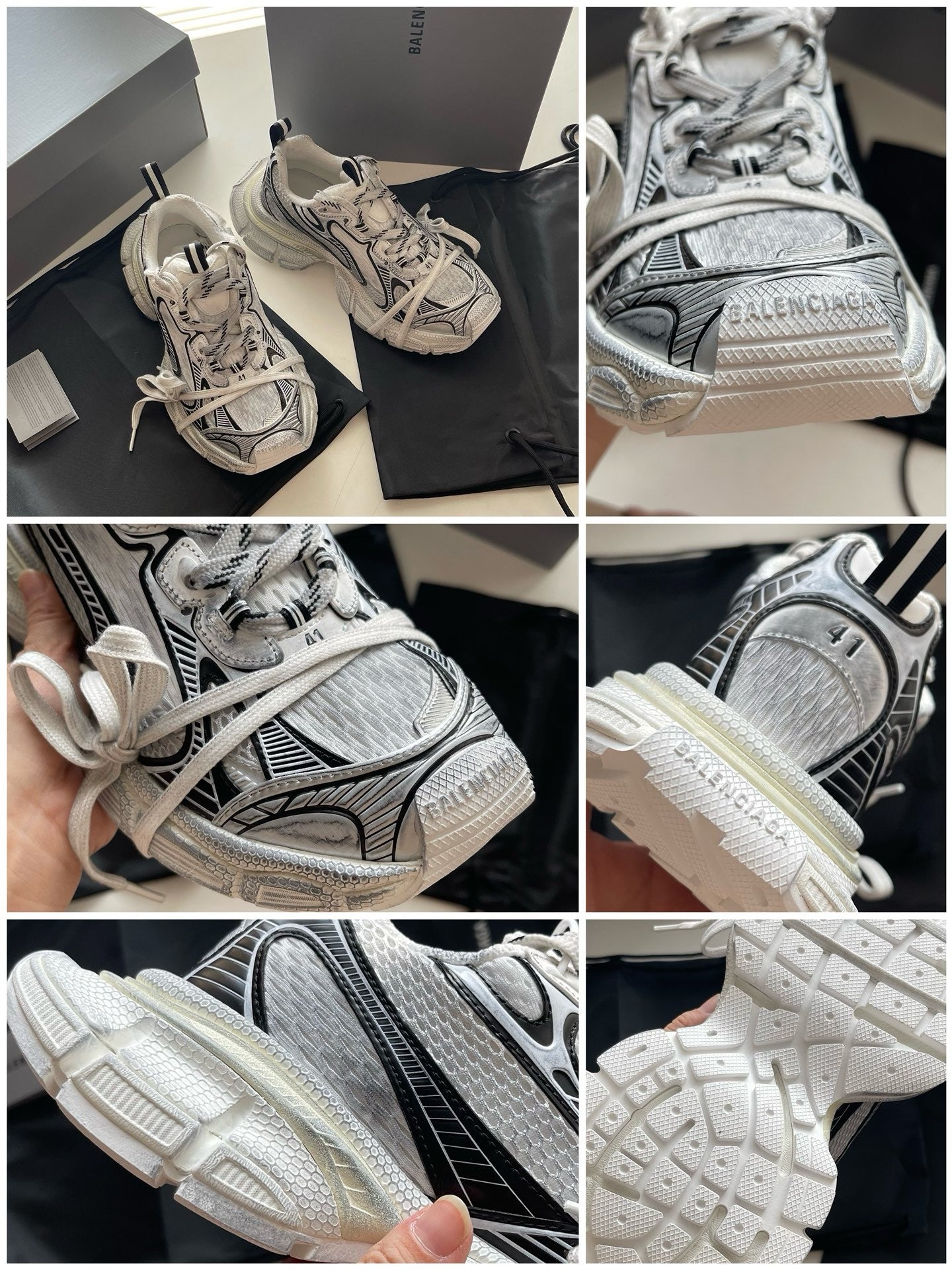 Mehrfarbige Schuhe