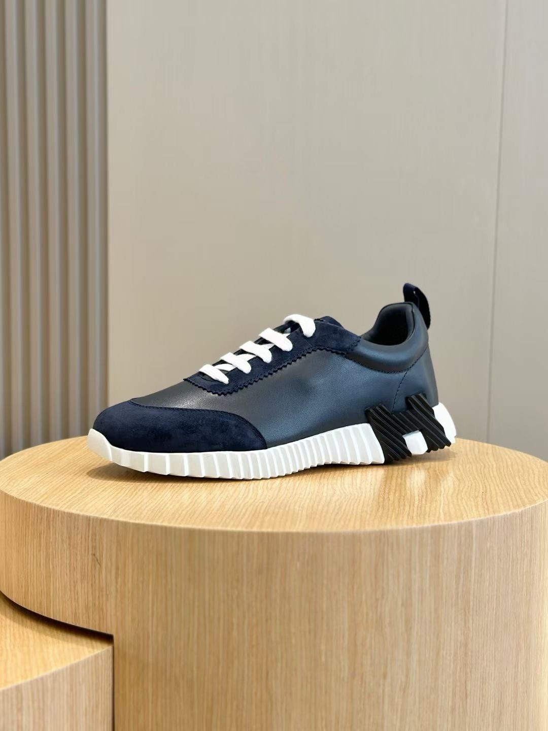 Blue and Black Shoes - FashionHype.xyz