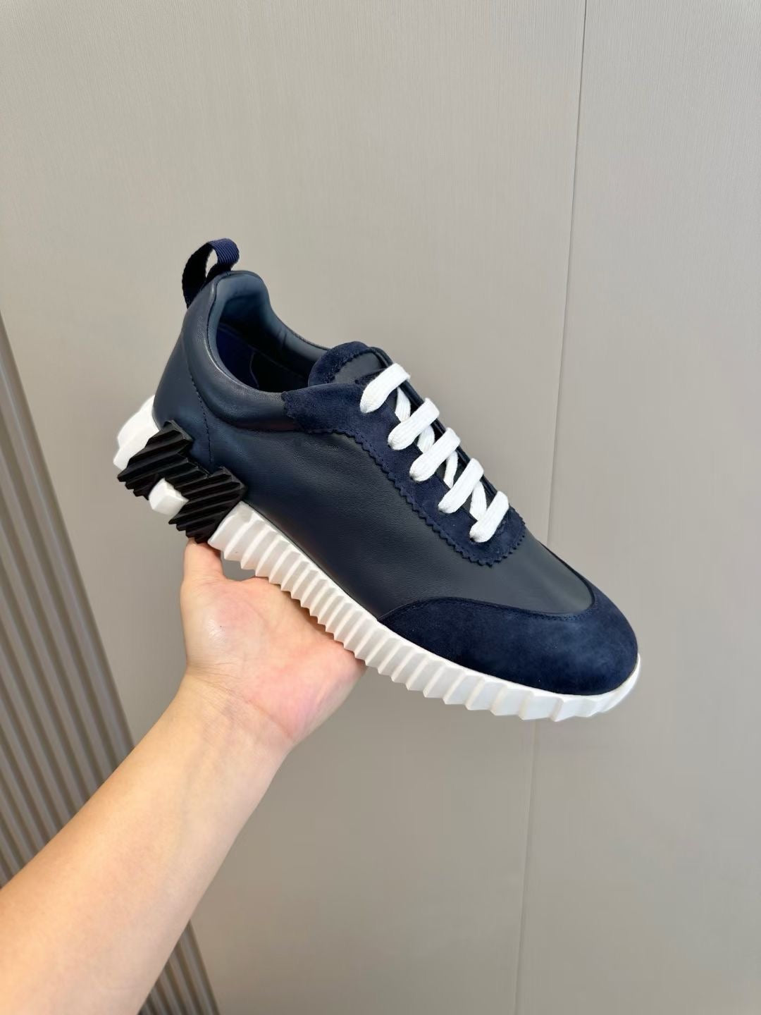 Blue and Black Shoes - FashionHype.xyz