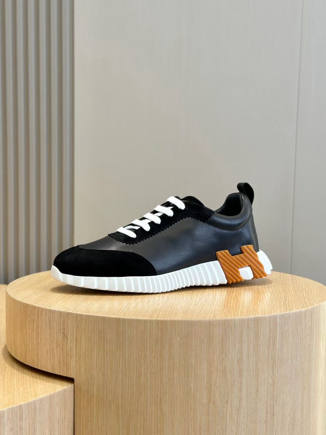 Blue and Black Shoes - FashionHype.xyz