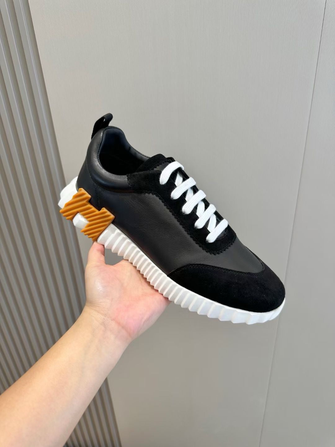 Blue and Black Shoes - FashionHype.xyz