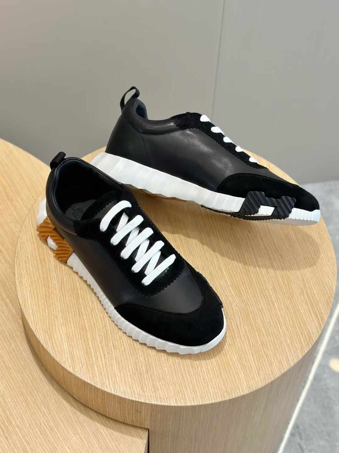 Blue and Black Shoes - FashionHype.xyz