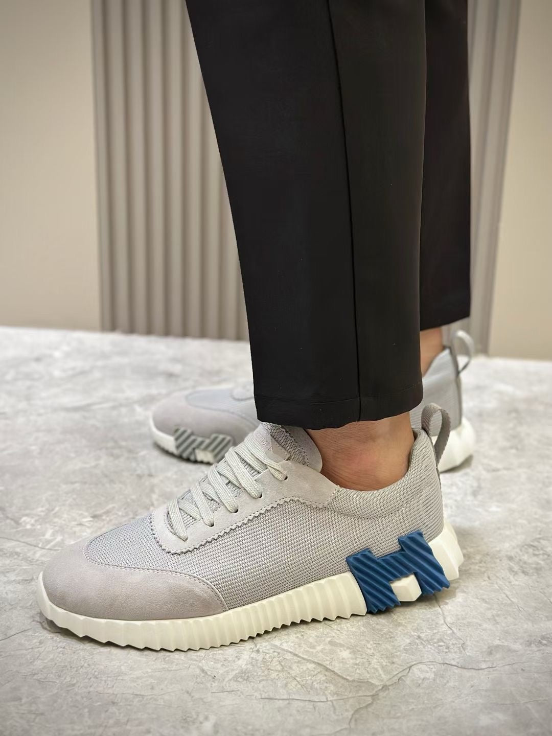 White brown, Grey and White Shoes - FashionHype.xyz