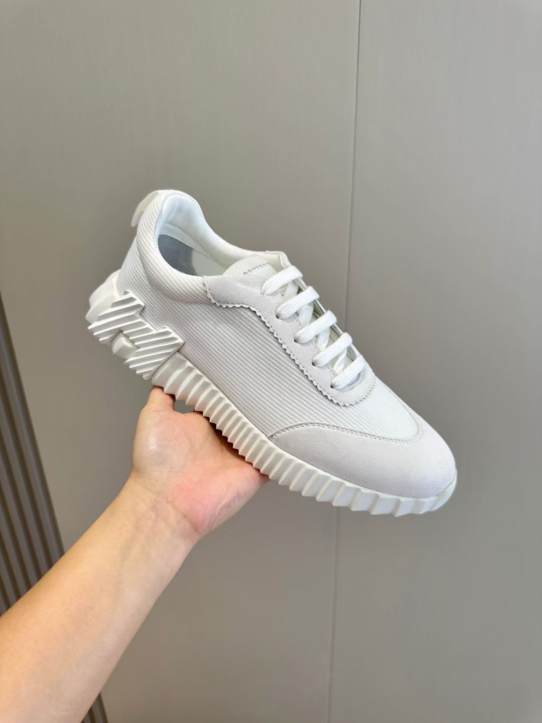 White brown, Grey and White Shoes - FashionHype.xyz
