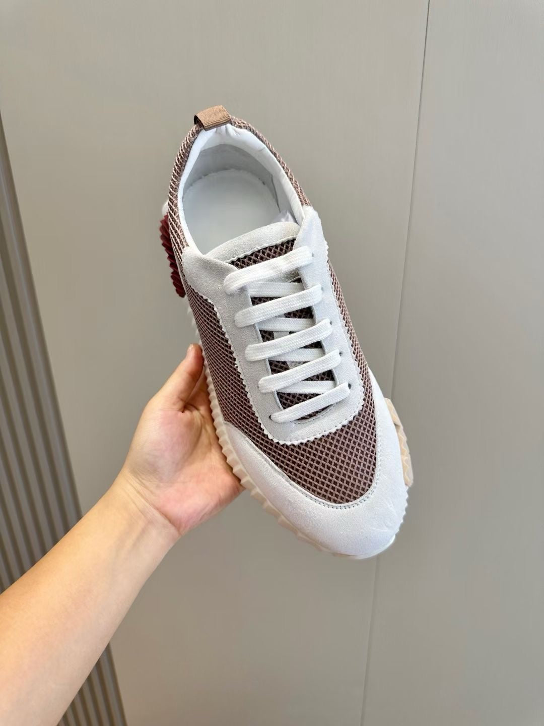 White brown, Grey and White Shoes - FashionHype.xyz