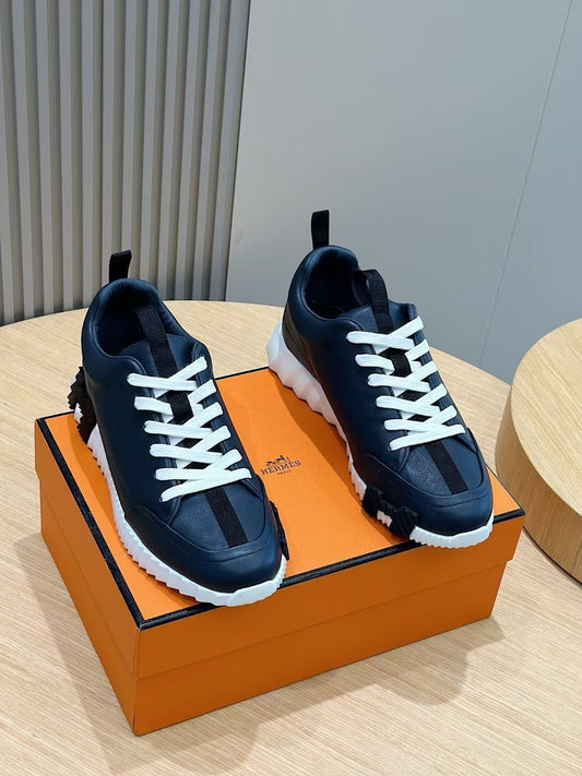 Blue and White  Shoes - FashionHype.xyz