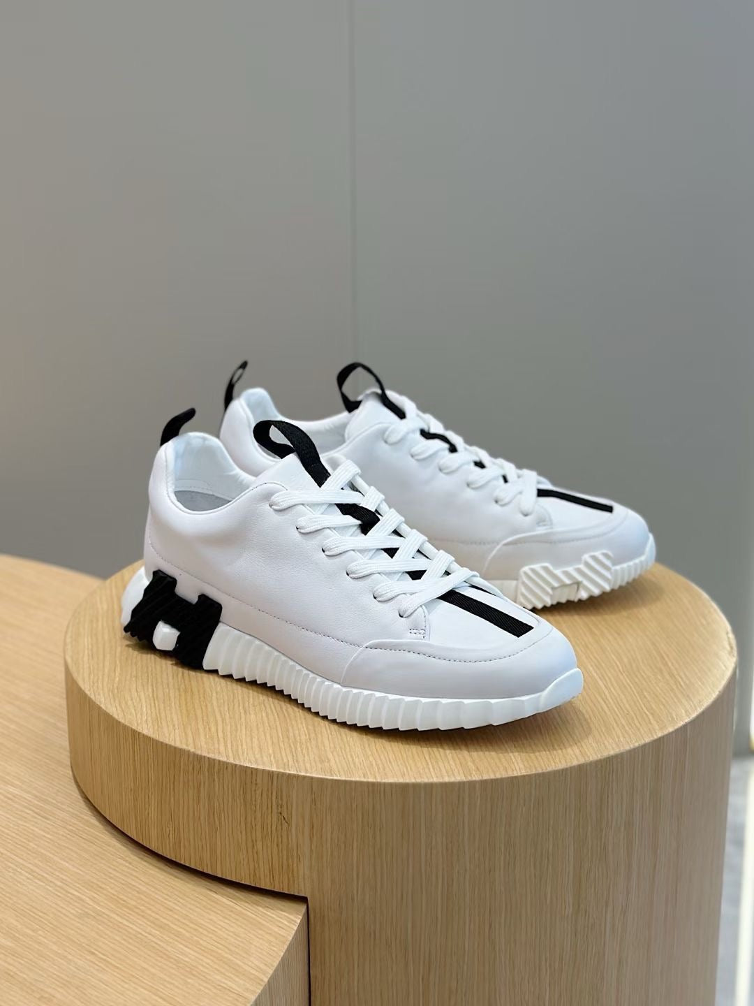Blue and White  Shoes - FashionHype.xyz
