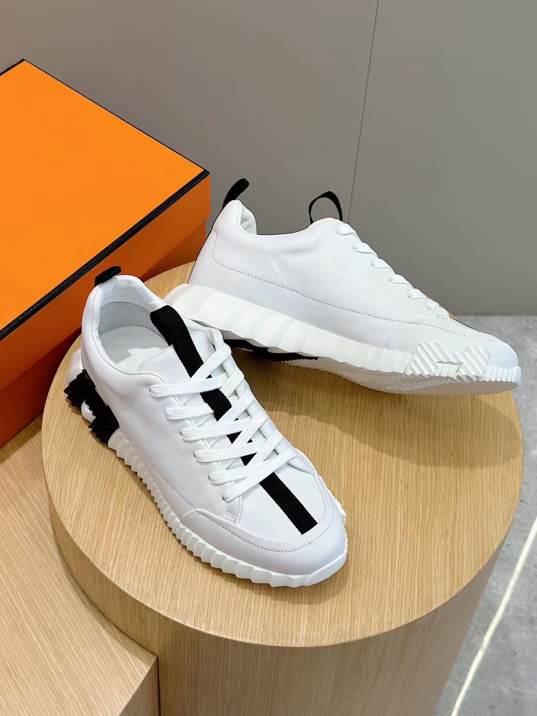 Blue and White  Shoes - FashionHype.xyz