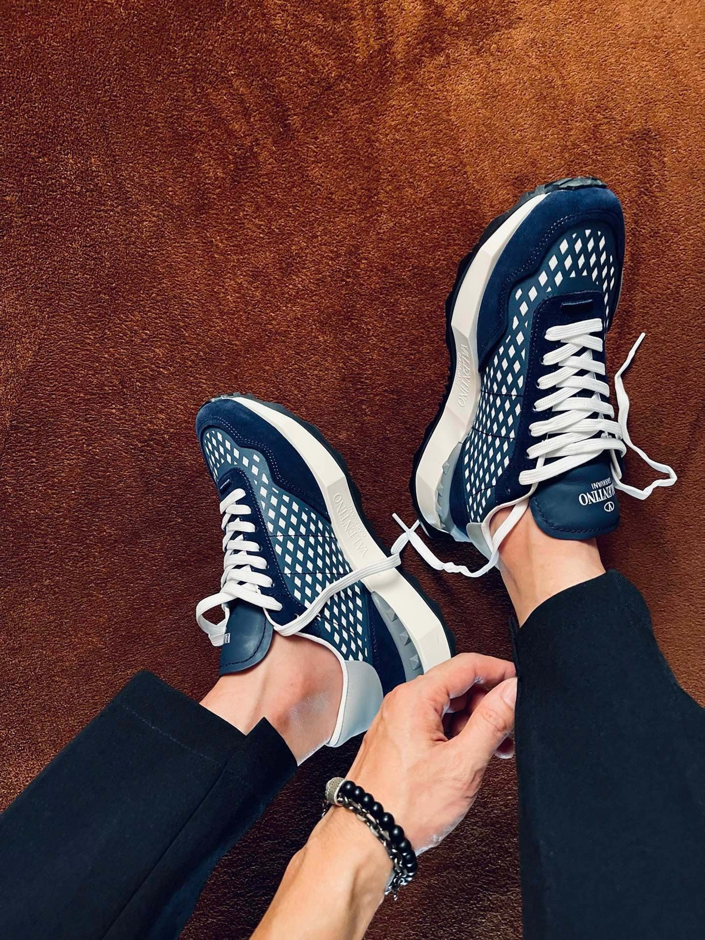Mehrfarbige Schuhe