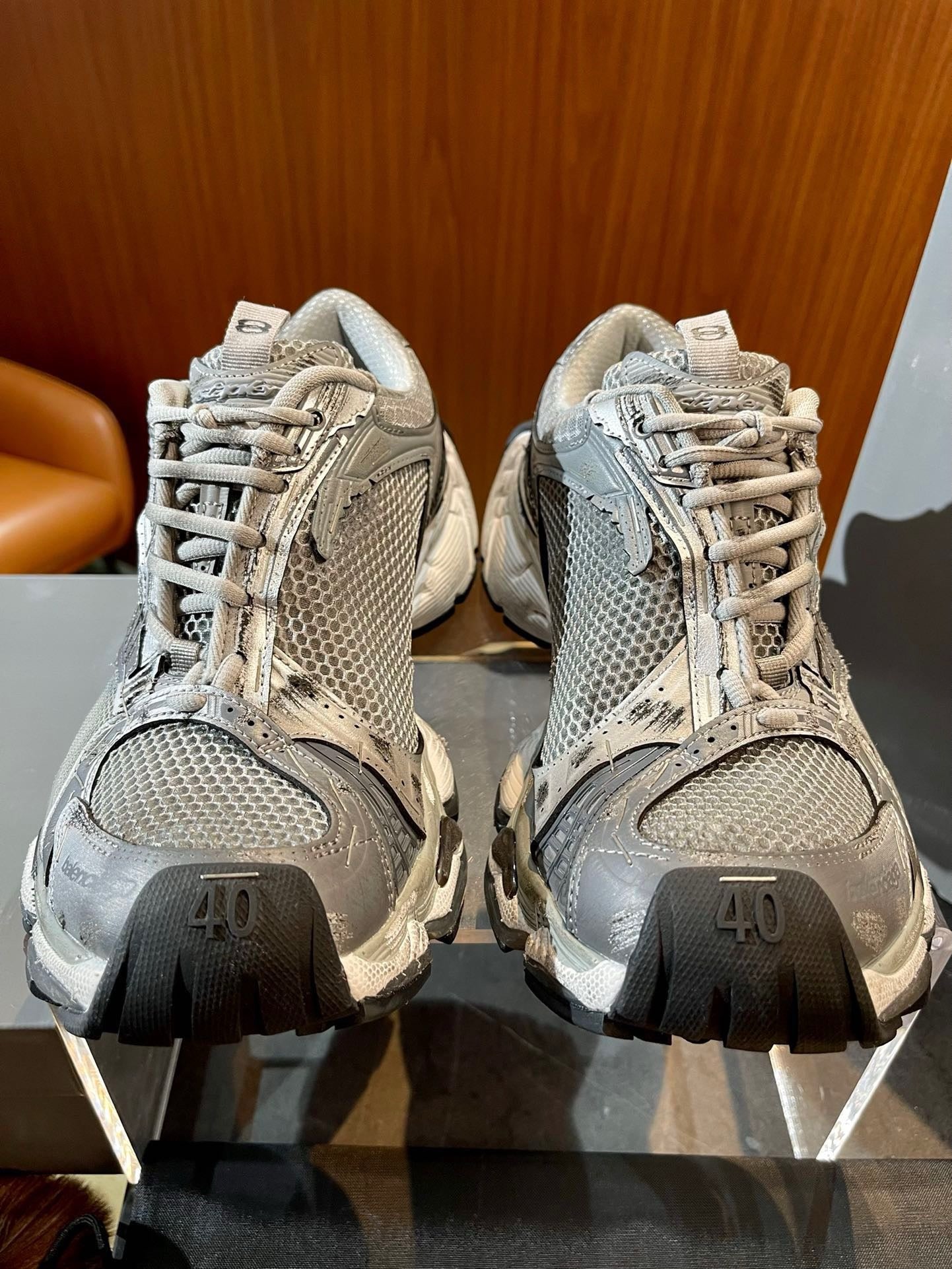 Mehrfarbige Schuhe