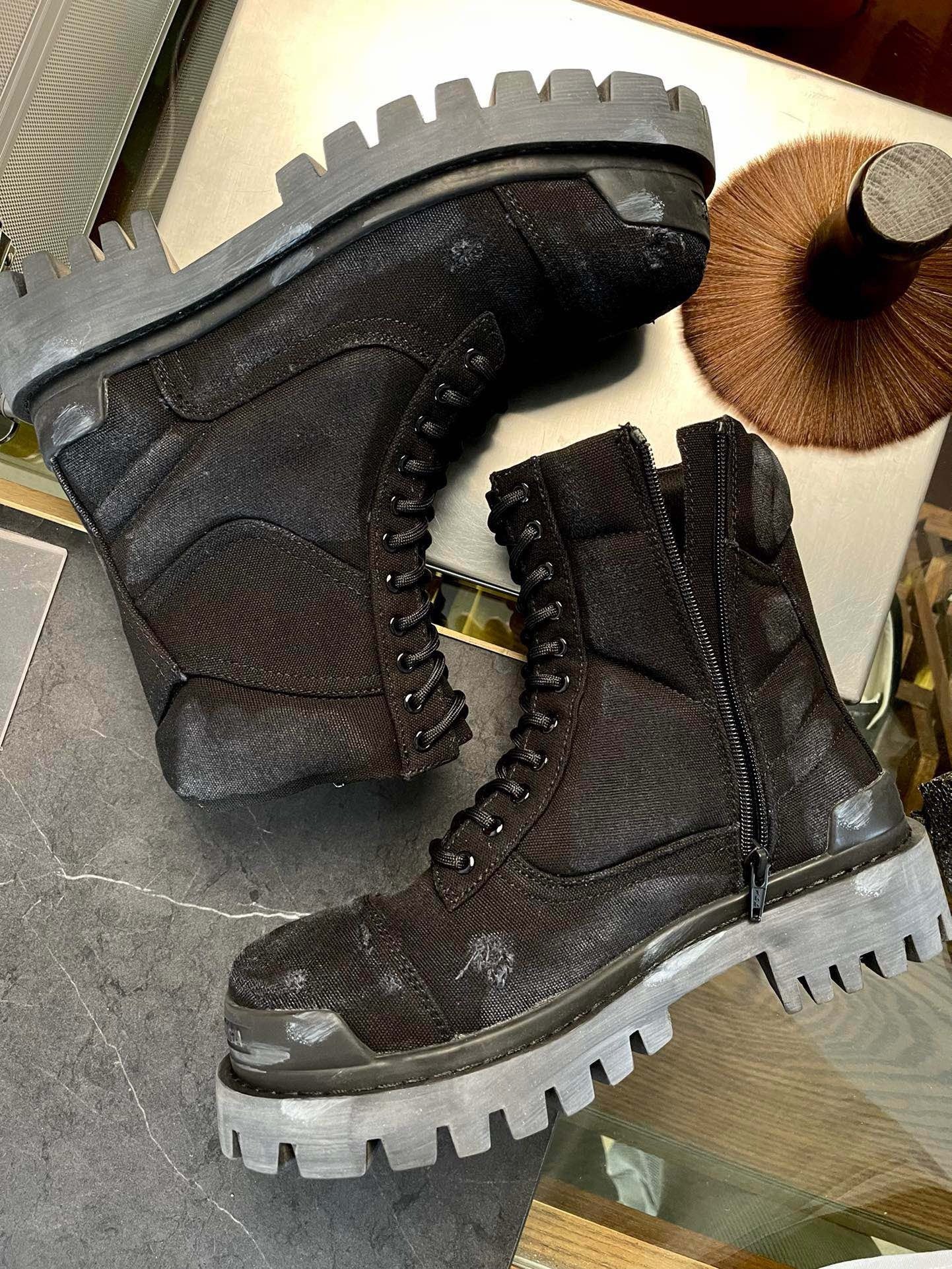 Black, Grey and Khaki Shoes - FashionHype.xyz