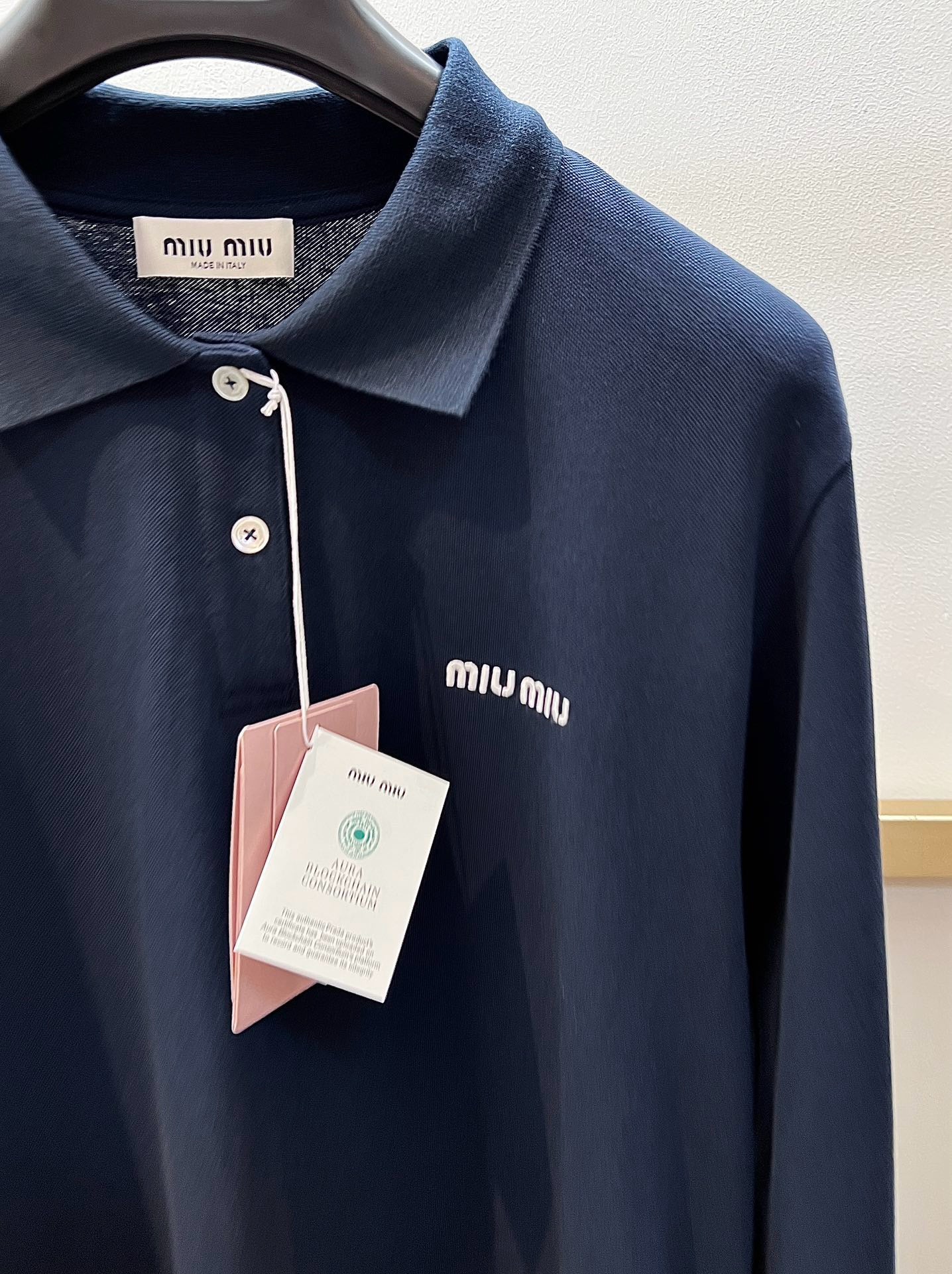 Blaues und braunes Trikot