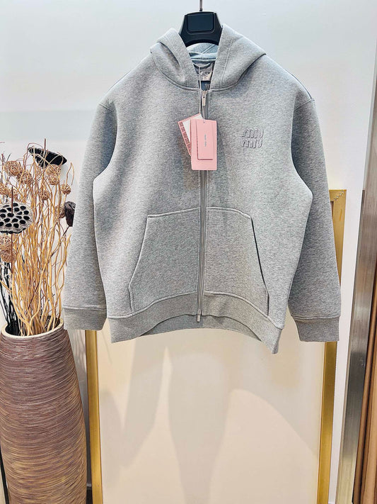 Grey and Blue Jacket - FashionHype.xyz