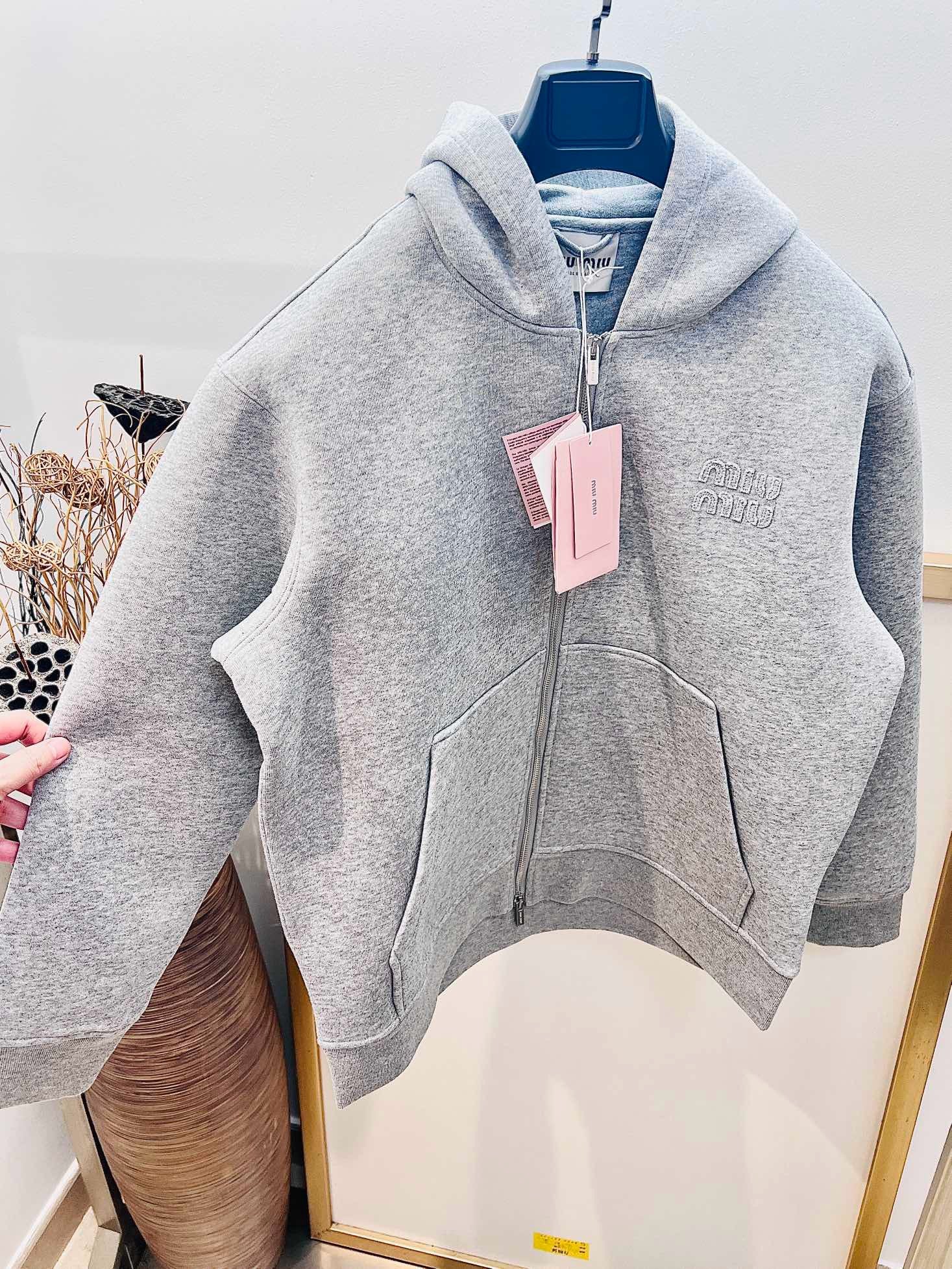 Grey and Blue Jacket - FashionHype.xyz