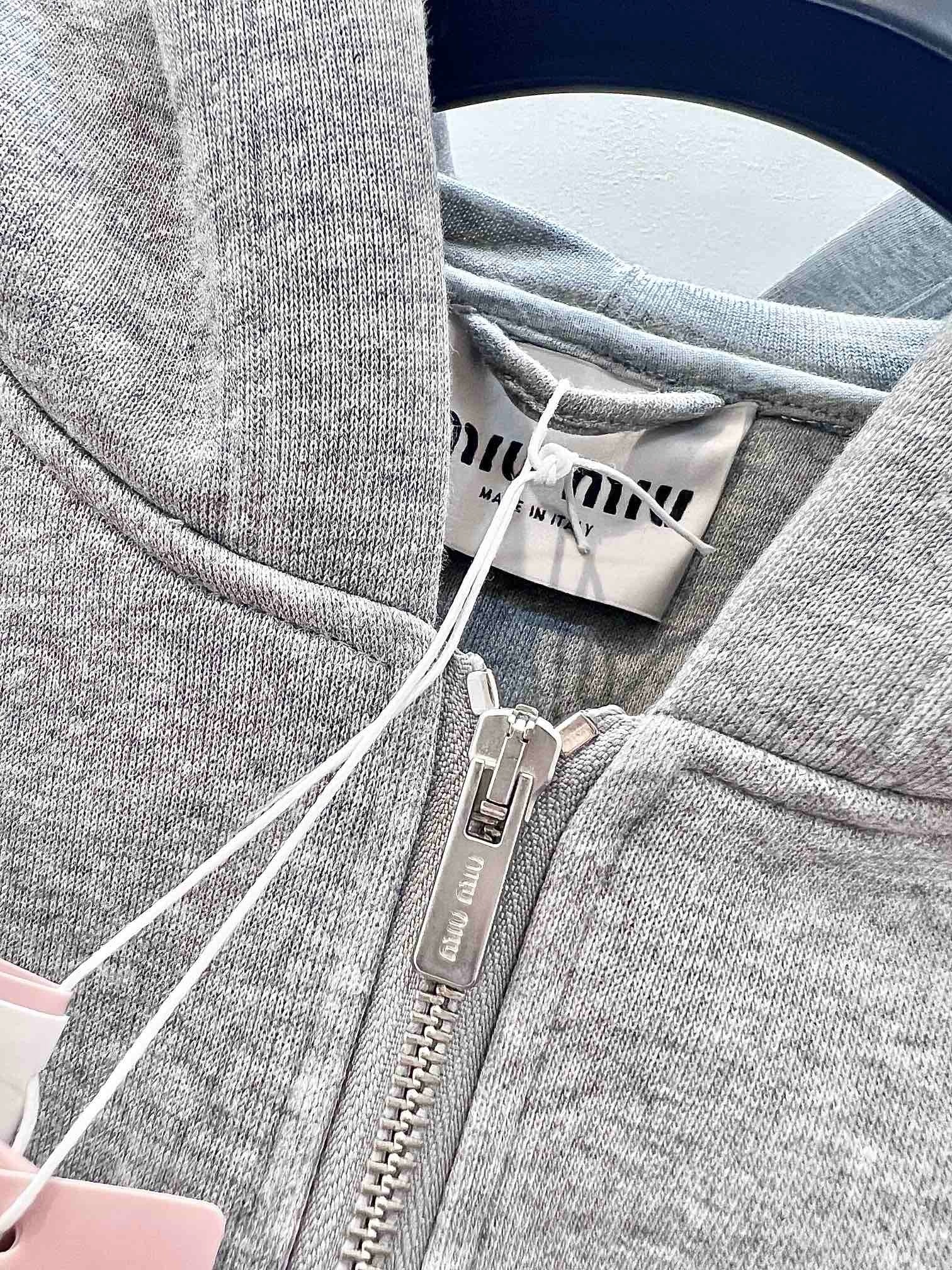 Grey and Blue Jacket - FashionHype.xyz