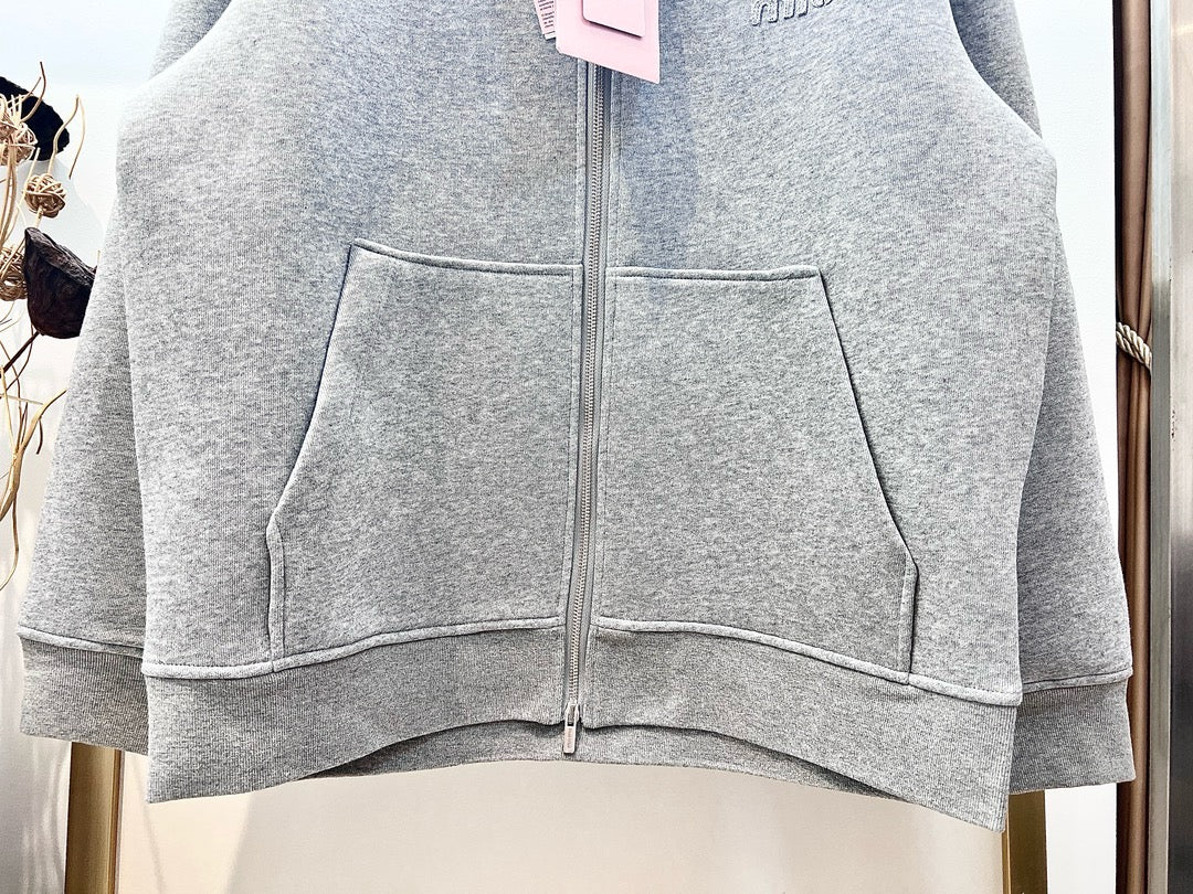 Grey and Blue Jacket - FashionHype.xyz