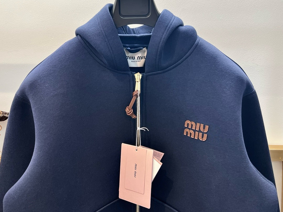 Grey and Blue Jacket - FashionHype.xyz