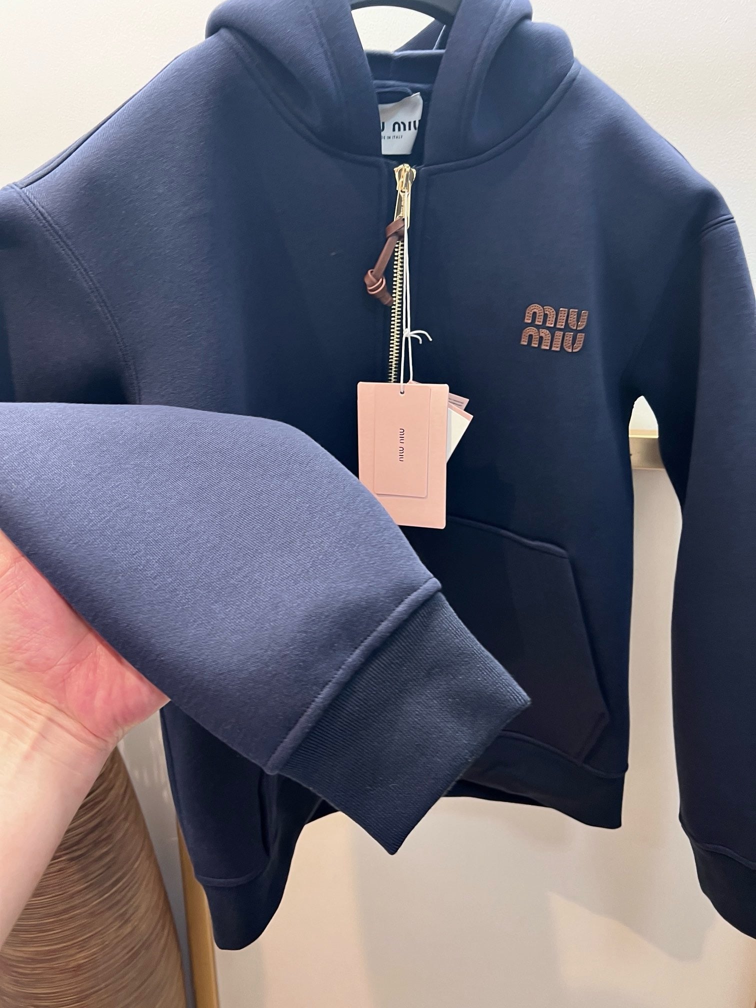 Grey and Blue Jacket - FashionHype.xyz