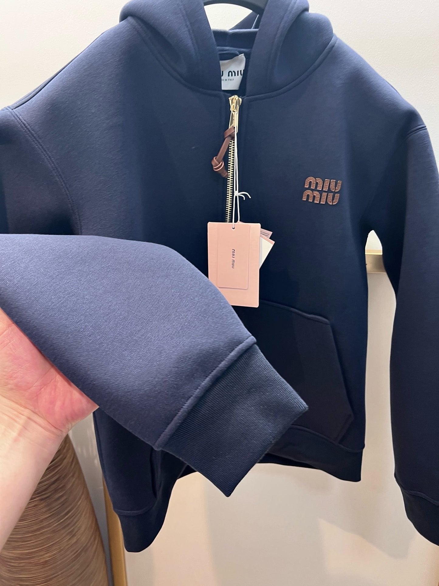 Grey and Blue Jacket - FashionHype.xyz