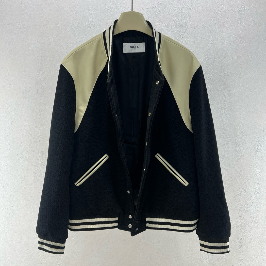 Schwarz weiße Jacke